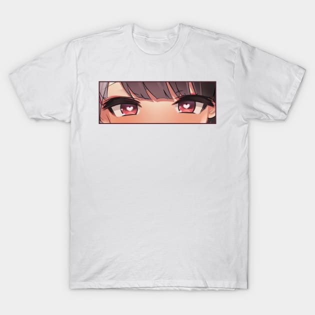 Lewd Eyes T-Shirt by Shiromaru